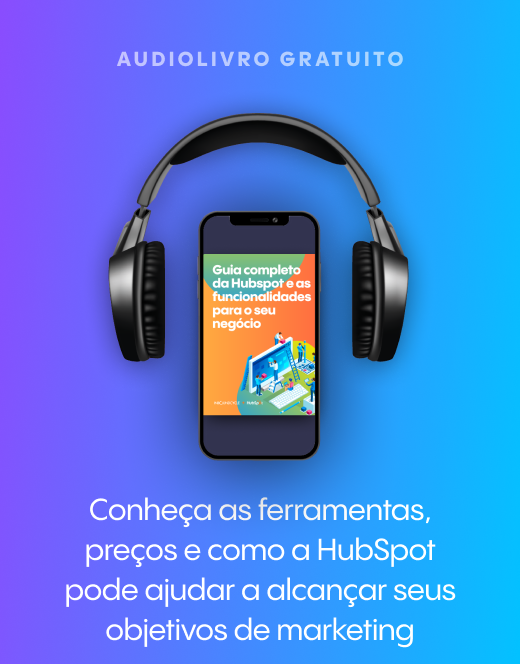 Capa audiolivo Guia HubSpot